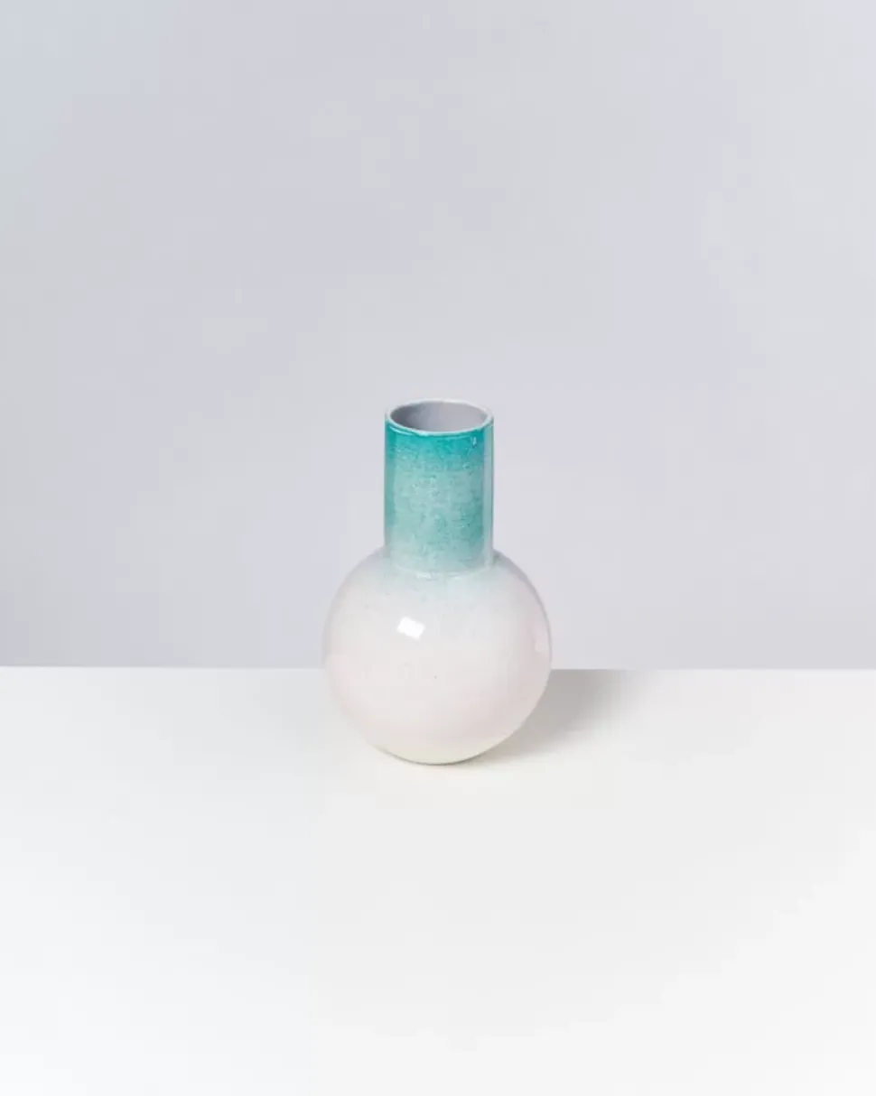 Motel a Miio Bola Vase M Grun Rosa Gesprenkelt| Vasen