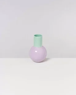 Motel a Miio Bola Vase M Pastell Mint Lila| Vasen