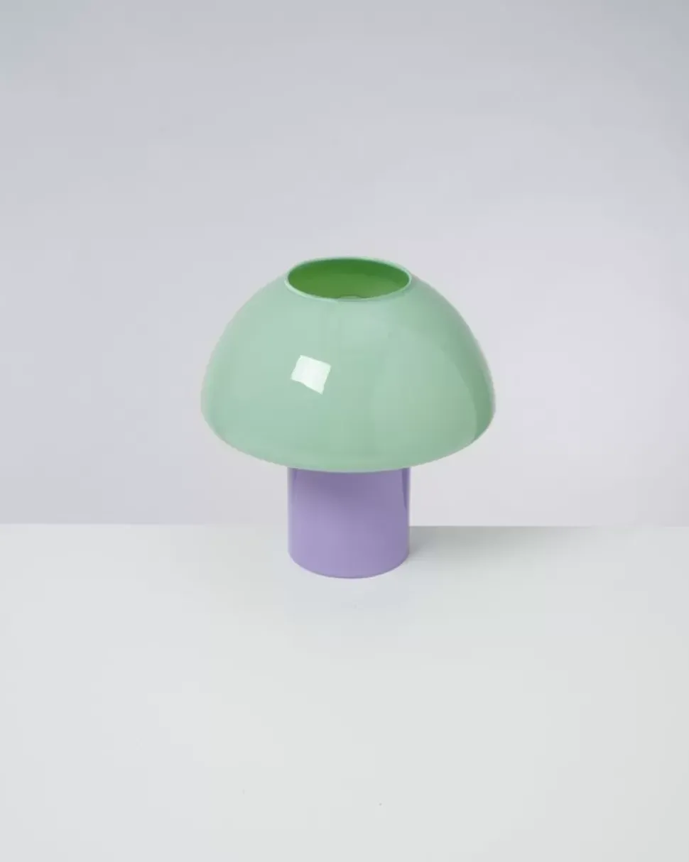 Motel a Miio Cogumelo Glaslampe Mint Lila| Lampen