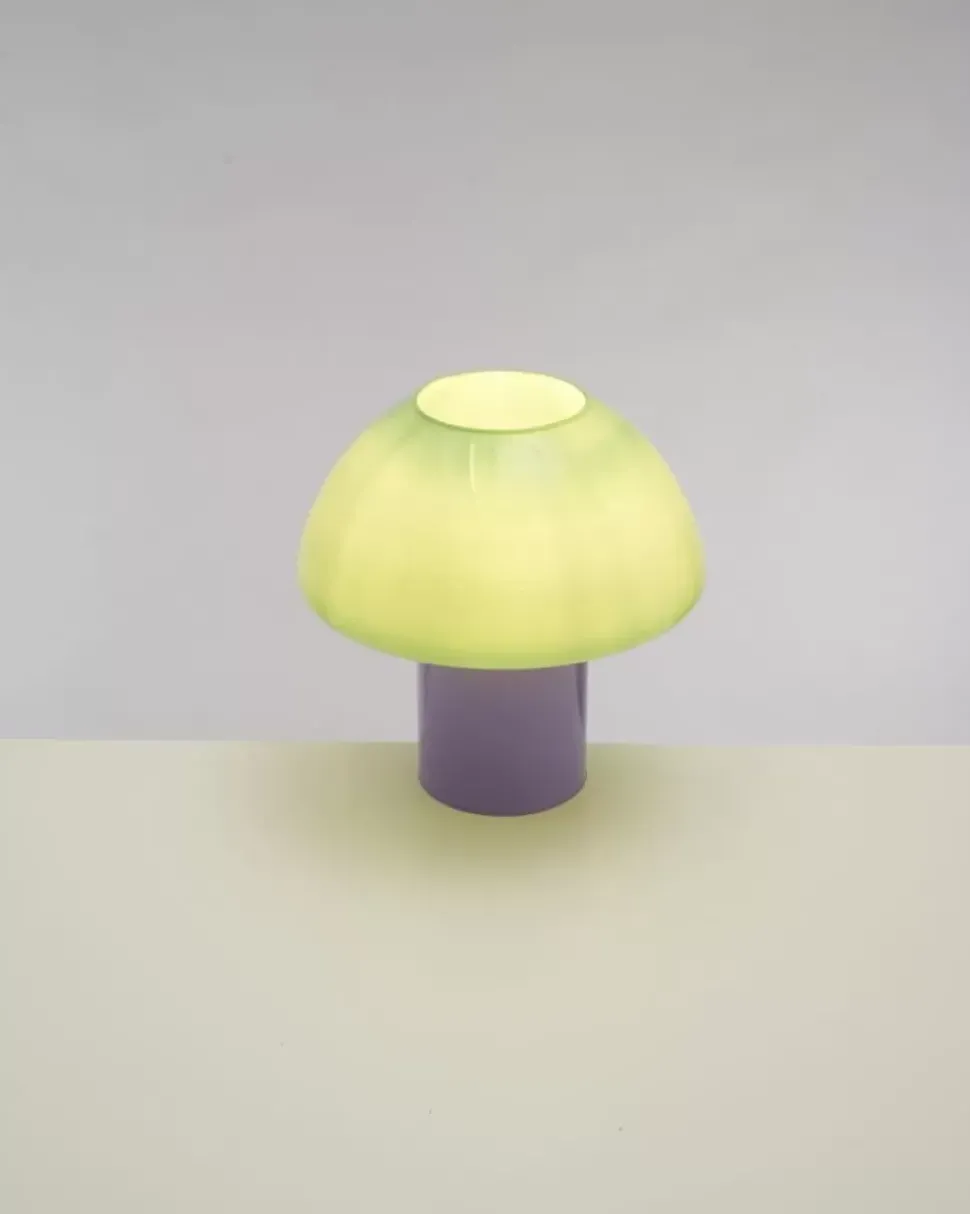 Motel a Miio Cogumelo Glaslampe Mint Lila| Lampen