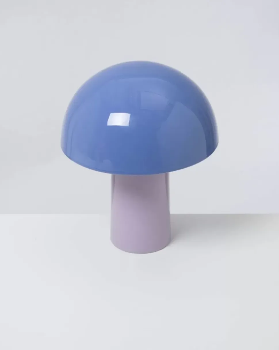Motel a Miio Cogumelo Keramiklampe Cornflower Lila| Lampen