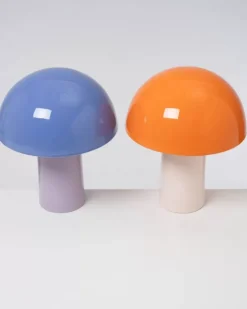 Motel a Miio Cogumelo Keramiklampe Orange Sand| Lampen