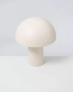 Motel a Miio Cogumelo Keramiklampe Sand| Lampen