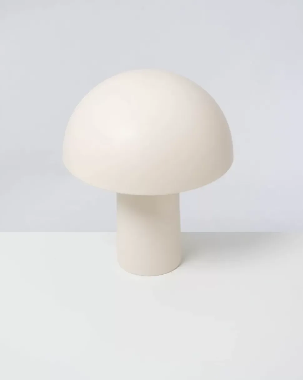 Motel a Miio Cogumelo Keramiklampe Sand| Lampen