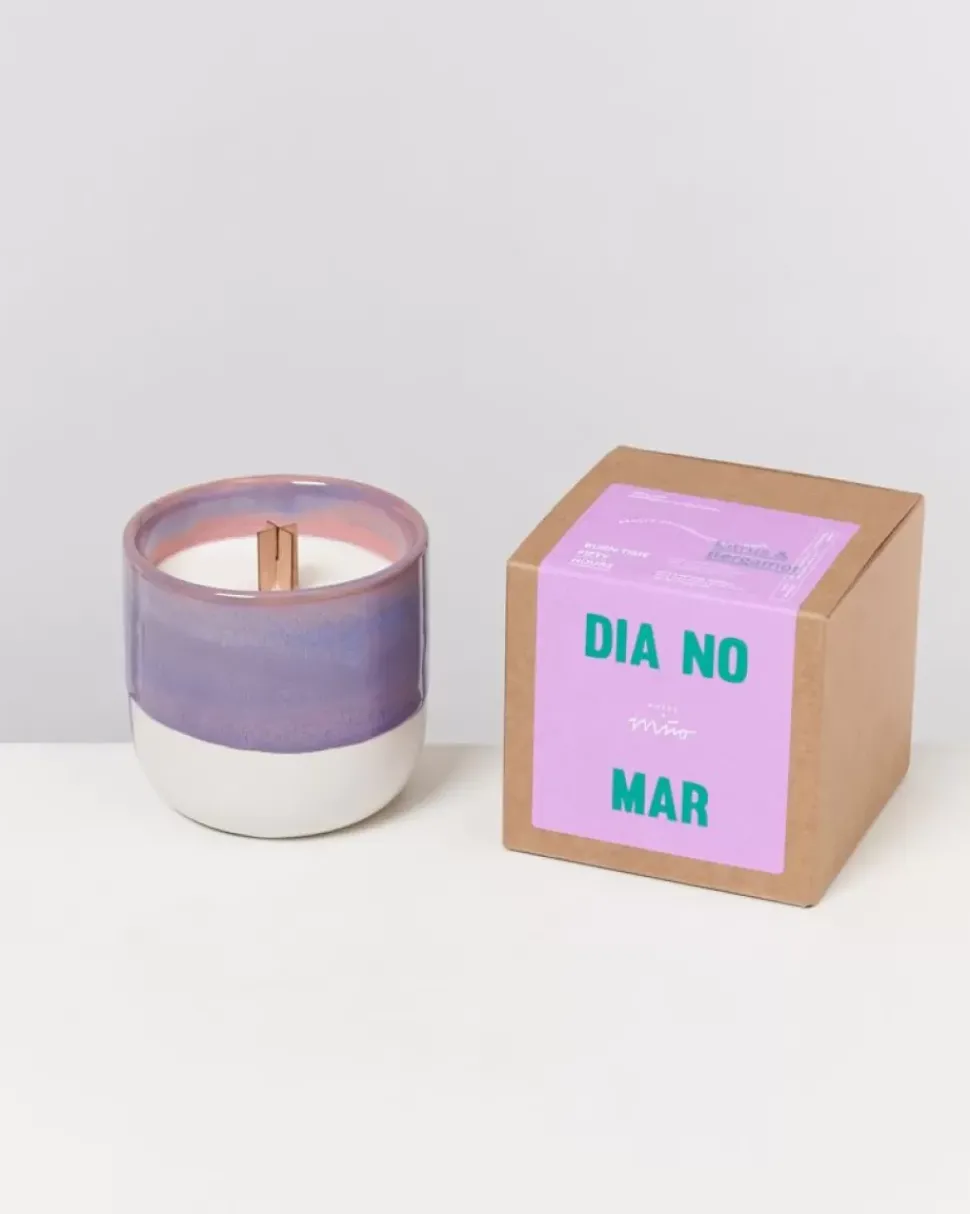 Motel a Miio Coimbra Duftkerze "Dia No Mar" Lila Rosa| Duftkerzen
