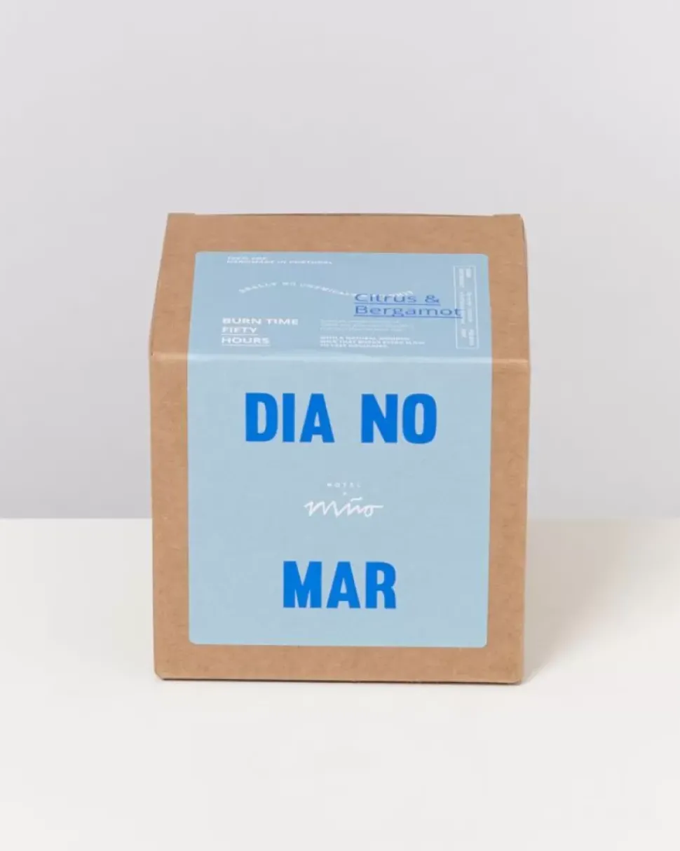 Motel a Miio Coimbra Duftkerze "Dia No Mar" Graublau| Duftkerzen
