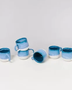 Motel a Miio Coimbra 6Er Set Tasse Gros Turkis| Tassen & Becher