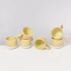 Motel a Miio Coimbra 6Er Set Tasse Gros Gelb| Tassen & Becher
