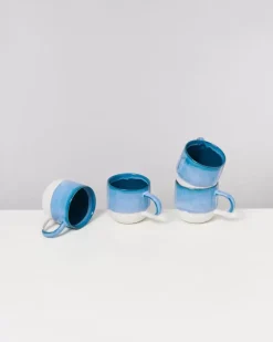 Motel a Miio Coimbra 4Er Set Tasse Gros Turkis| 4 Teilige Sets