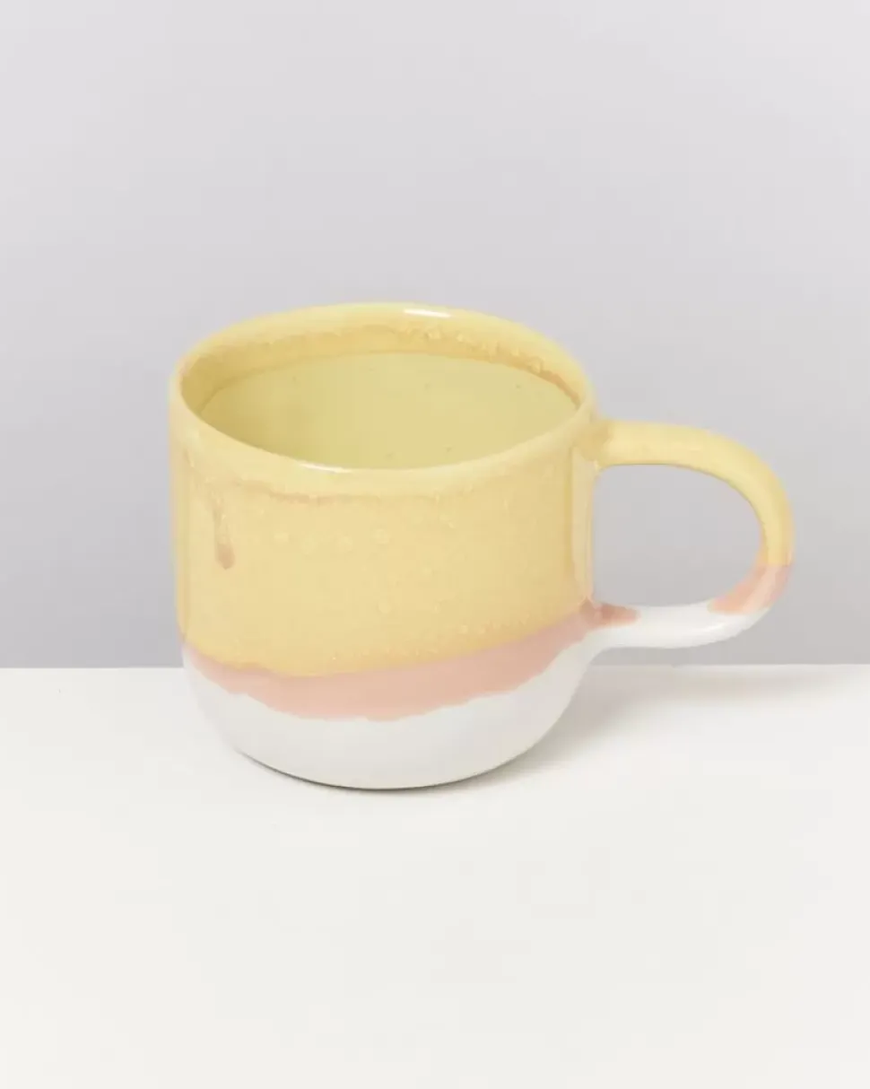 Motel a Miio Coimbra 4Er Set Tasse Gros Gelb| Tassen & Becher Sets