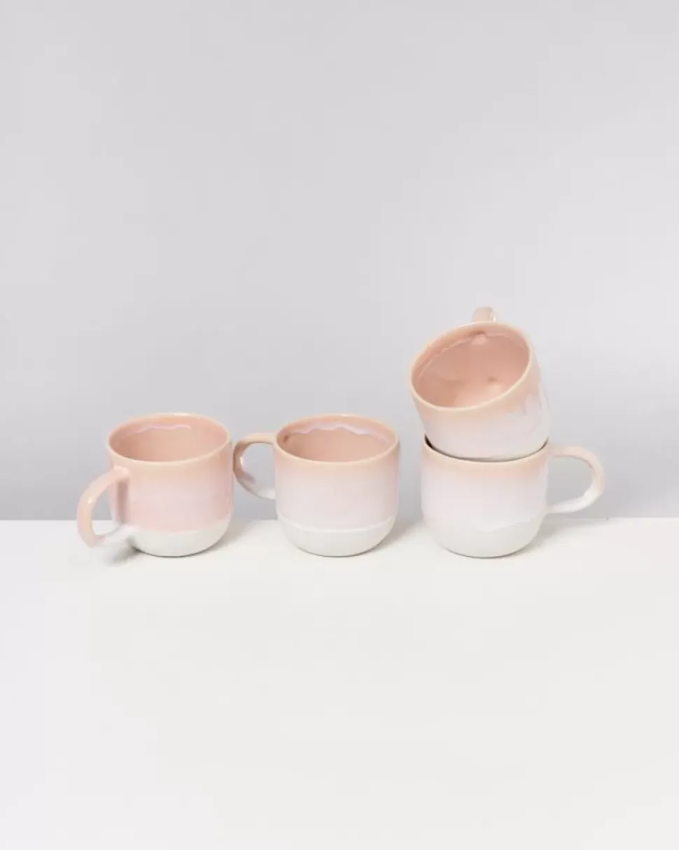 Motel a Miio Coimbra 4Er Set Teetasse Apricot| Tassen & Becher