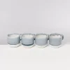 Motel a Miio Coimbra 4Er Set Teetasse Graublau| Tassen & Becher Sets