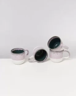 Motel a Miio Coimbra 4Er Set Teetasse Rosa Grun| Tassen & Becher Sets