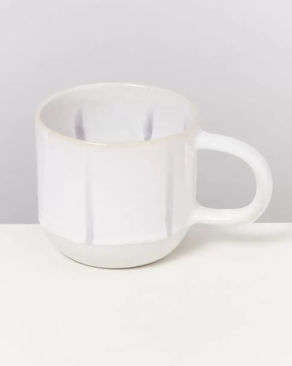 Motel a Miio Coimbra 6Er Set Teetasse Weis Blau| Tassen & Becher Sets