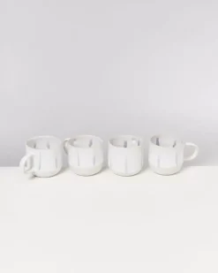 Motel a Miio Coimbra Tasse Gros Weis Blau| Große Tassen