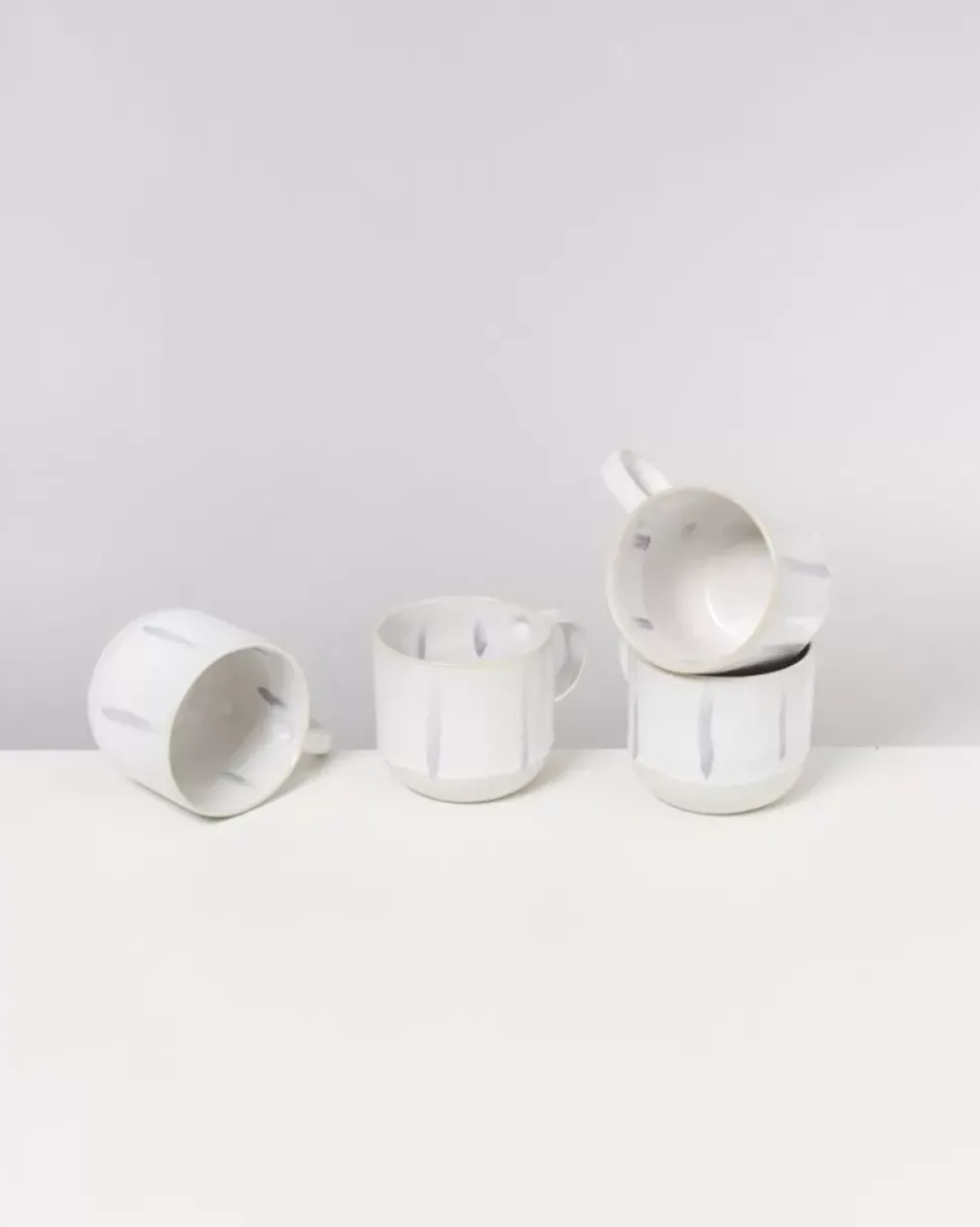Motel a Miio Coimbra Teetasse Gros Weis Blau| Tassen & Becher