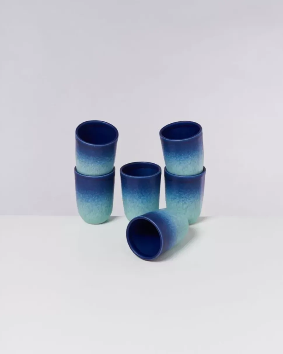 Motel a Miio Copa Alto Becher Gros Blau Turkis| Tassen & Becher