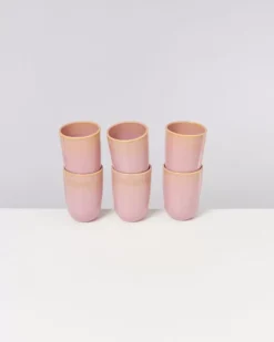 Motel a Miio Copa Alto Becher Gros Gelb Rose| Tassen & Becher