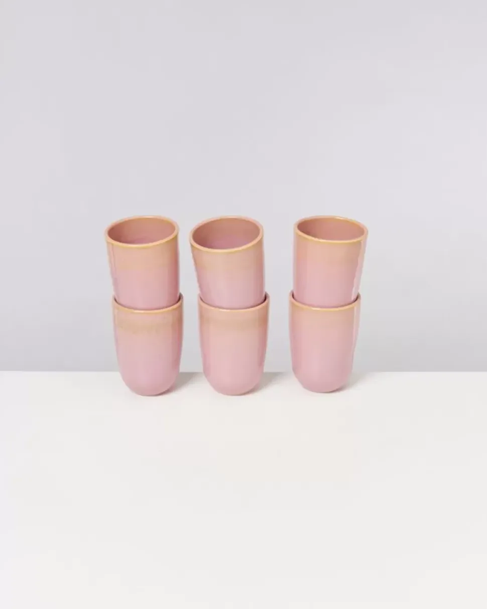 Motel a Miio Copa Alto Becher Gros Gelb Rose| Tassen & Becher
