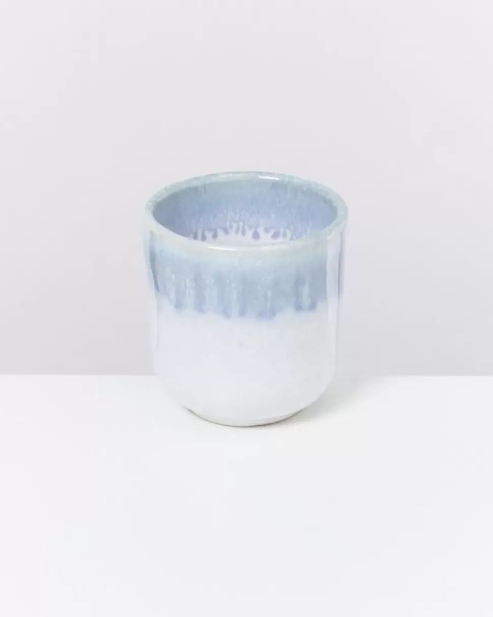 Motel a Miio Copa Alto Becher Klein Blau Weis| Kleine Becher