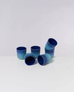 Motel a Miio Copa Alto Becher Klein Blau Turkis| Kleine Becher