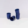 Motel a Miio Copa Alto 4Er Set Becher Gros Dunkelblau| 4 Teilige Sets