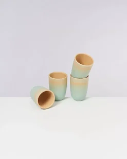 Motel a Miio Copa Alto 4Er Set Becher Gros Pastellmint| Tassen & Becher Sets