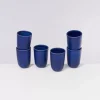 Motel a Miio Copa Alto 6Er Set Becher Gros Dunkelblau| Tassen & Becher Sets