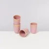 Motel a Miio Copa Alto 4Er Set Becher Gros Gelb Rose| 4 Teilige Sets
