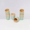 Motel a Miio Copa Alto 6Er Set Becher Gros Pastellmint| 6 Teilige Sets