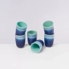 Motel a Miio Copa Alto 6Er Set Becher Gros Turkis| Tassen & Becher