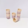 Motel a Miio Copa Alto 6Er Set Becher Gros Pastellrose| Tassen & Becher Sets