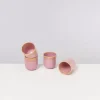 Motel a Miio Copa Alto 4Er Set Becher Klein Gelb Rose| Tassen & Becher