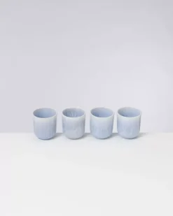 Motel a Miio Copa Alto 4Er Set Becher Klein Blau| Tassen & Becher Sets