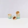 Motel a Miio Copa Alto 4Er Set Becher Klein Pastellmint| Tassen & Becher Sets
