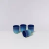 Motel a Miio Copa Alto 4Er Set Becher Klein Blau Turkis| Tassen & Becher Sets