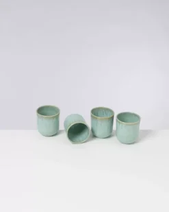 Motel a Miio Copa Alto 4Er Set Becher Klein Mint| 4 Teilige Sets