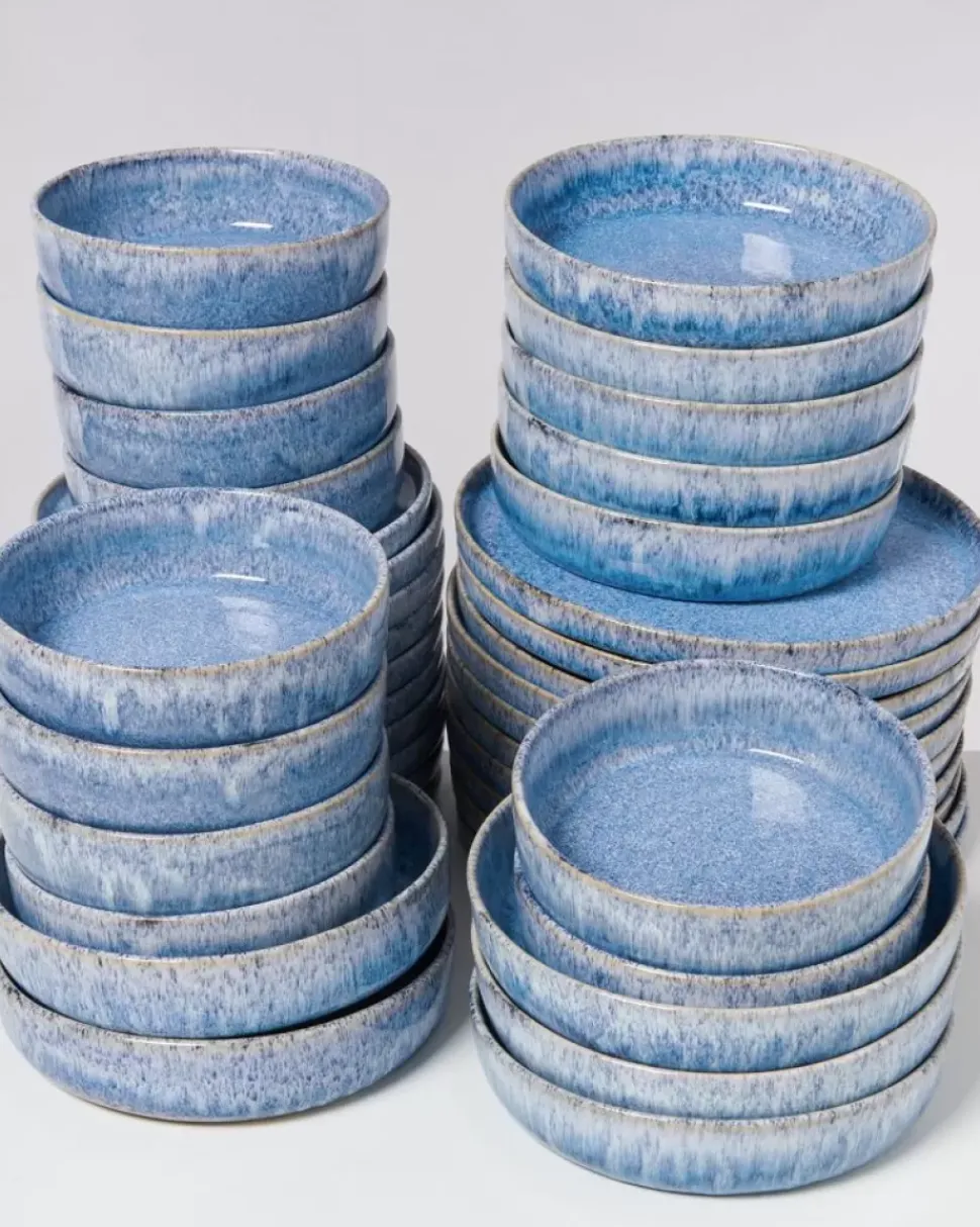 Motel a Miio Cordoama Blau Gesprenkelt - 40 Teiliges Set| 40 Teilige Sets