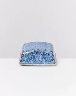 Motel a Miio Cordoama Butterdose Blau Gesprenkelt| Butterdosen