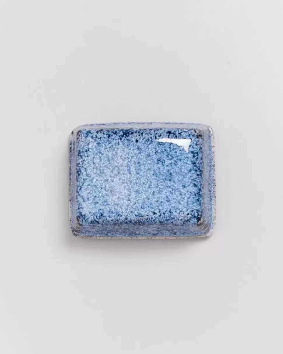 Motel a Miio Cordoama Butterdose Blau Gesprenkelt| Butterdosen