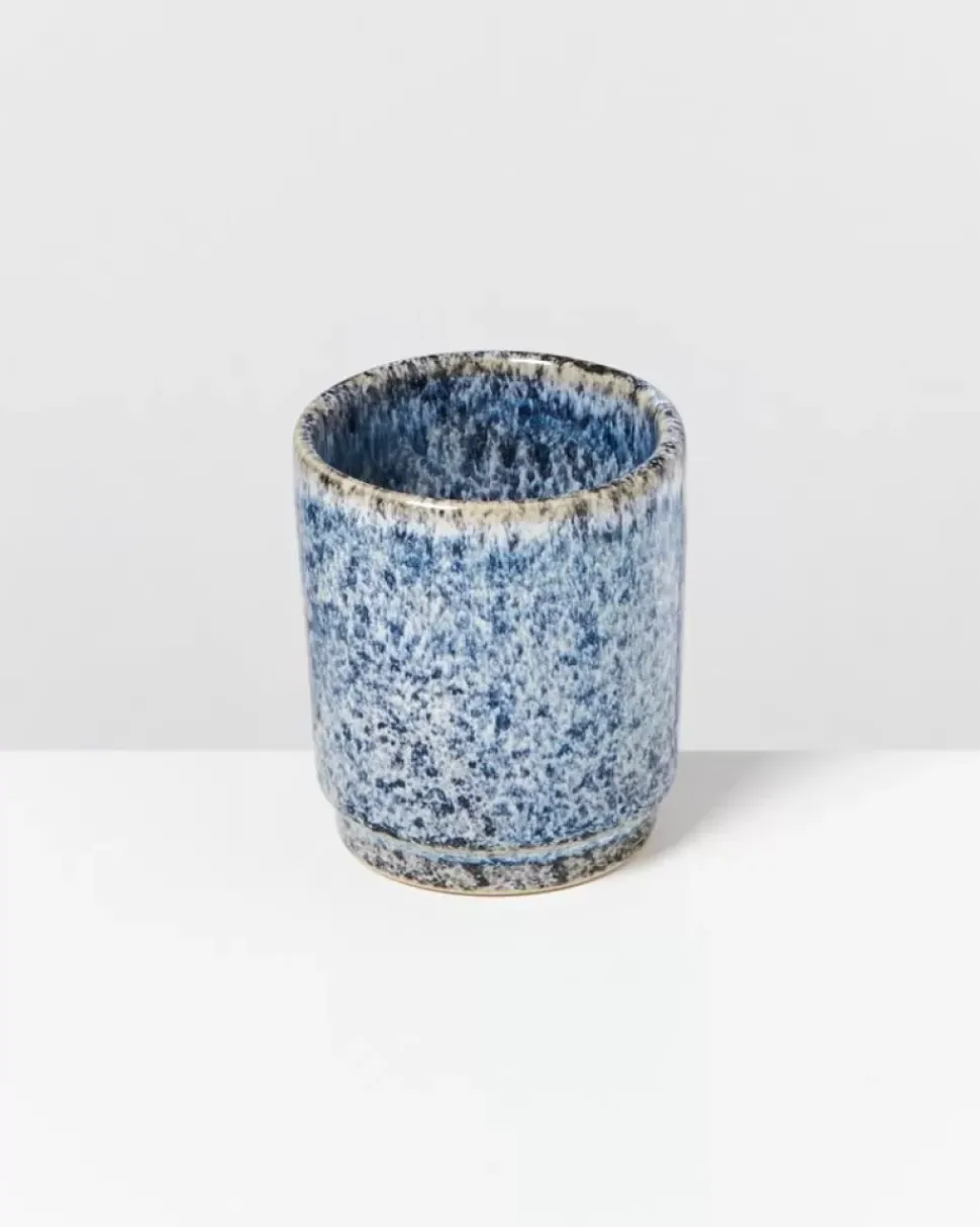 Motel a Miio Cordoama 6Er Set Becher Klein Blau Gesprenkelt| Tassen & Becher