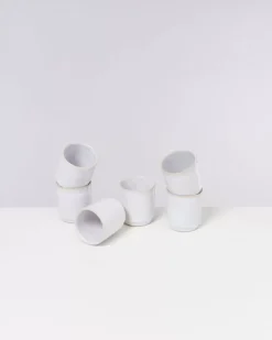 Motel a Miio Cordoama 6Er Set Becher Klein Weis| 6 Teilige Sets