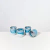 Motel a Miio Cordoama 4Er Set Becher Klein Aqua| 4 Teilige Sets