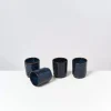 Motel a Miio Cordoama 4Er Set Becher Klein Dunkelblau| 4 Teilige Sets