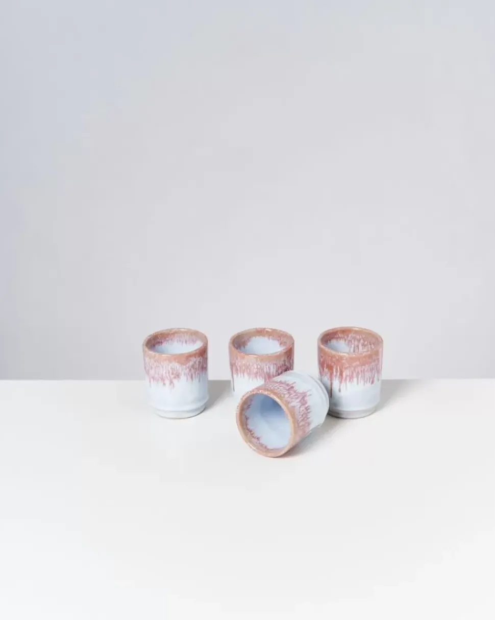 Motel a Miio Cordoama 4Er Set Becher Klein Rose| Tassen & Becher Sets