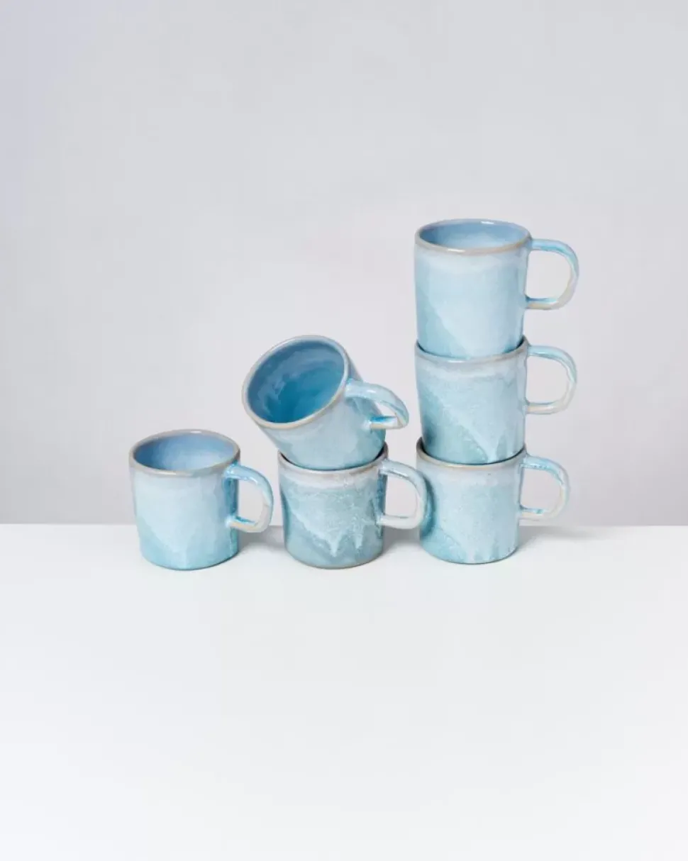Motel a Miio Cordoama 6Er Set Tasse Gros Aqua| Tassen & Becher