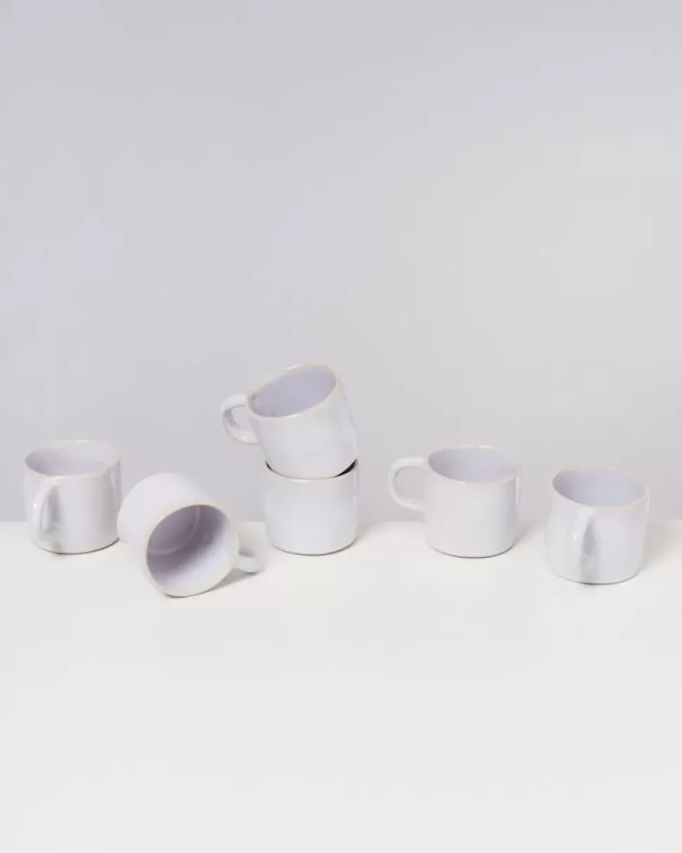 Motel a Miio Cordoama 6Er Set Tasse Klein Weis| 6 Teilige Sets