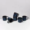 Motel a Miio Cordoama 6Er Set Tasse Klein Dunkelblau| Tassen & Becher
