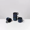 Motel a Miio Cordoama 4Er Set Tasse Klein Dunkelblau| Tassen & Becher Sets