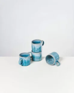 Motel a Miio Cordoama 4Er Set Tasse Klein Aqua| Tassen & Becher